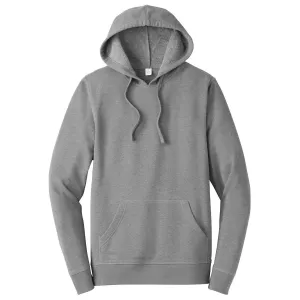 Alternative Men's Heather Grey Rider Blended Fleece Pullover Hoodie