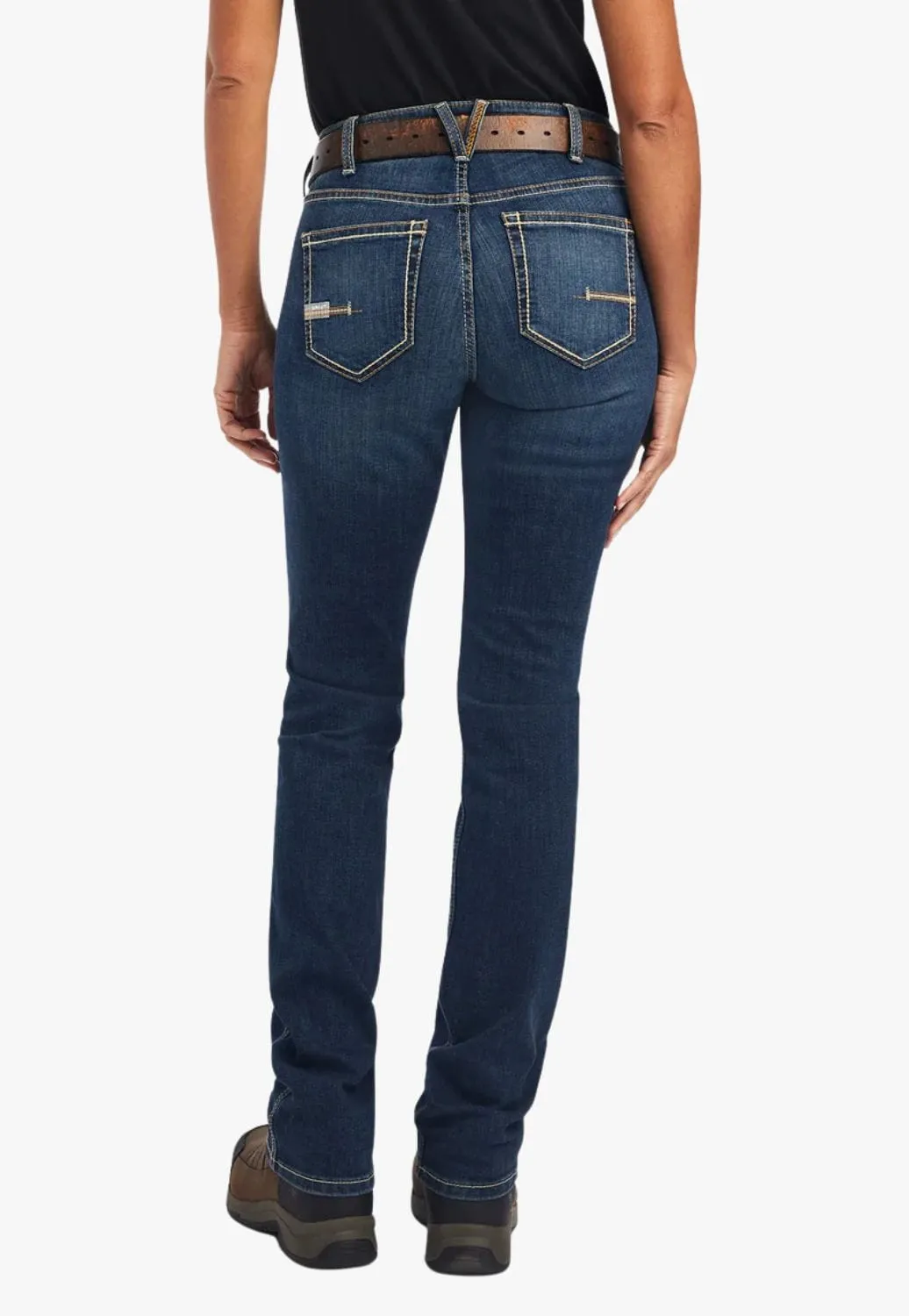 Ariat Womens Rebar Riveter Perfect Rise Straight Jean