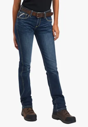 Ariat Womens Rebar Riveter Perfect Rise Straight Jean