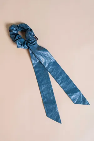 Azure Scrunchie with Ties
