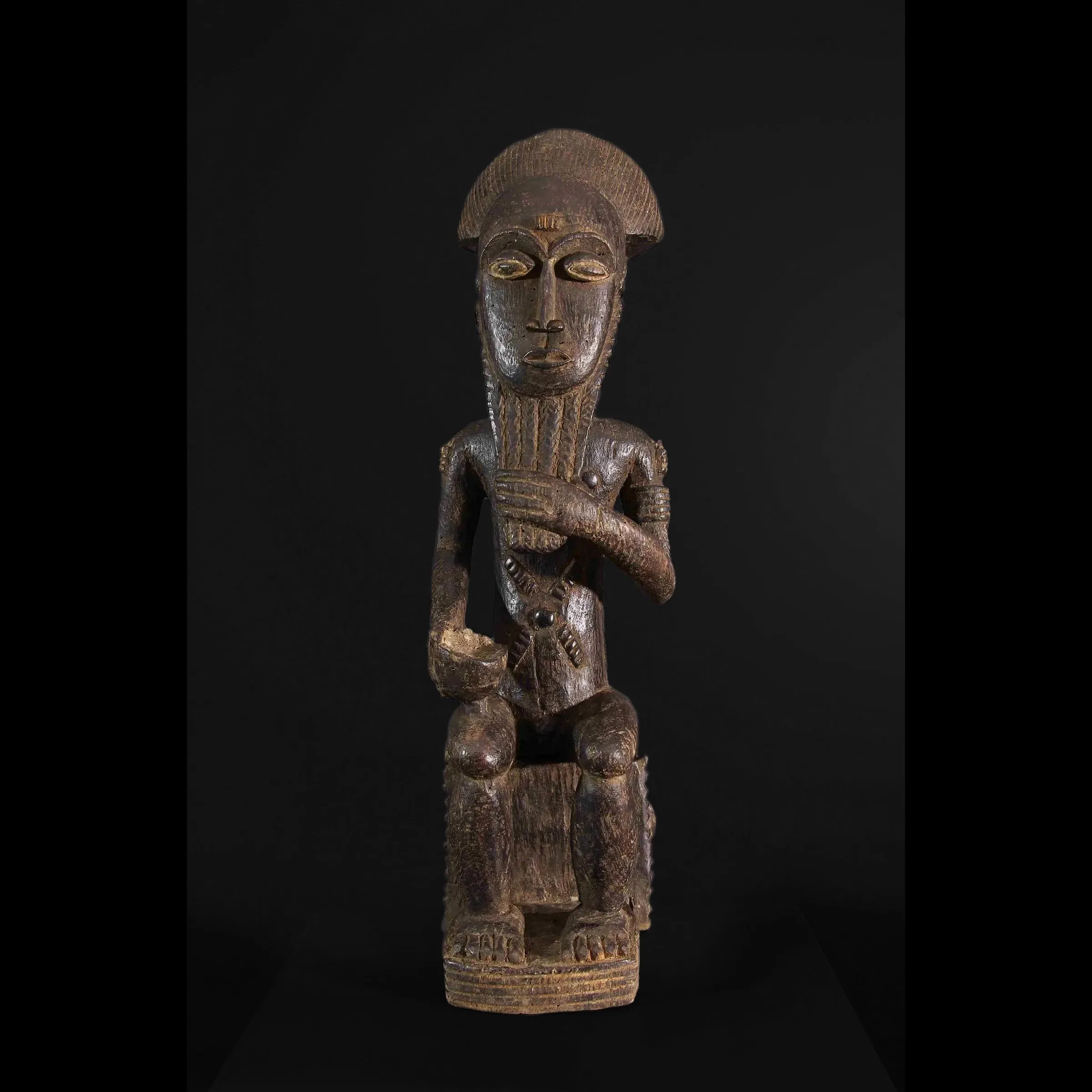 Baule Waka Sona Male Figure, Côte d'Ivoire #37