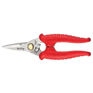 Black Panther High Tensile 185mm Round Tip Industrial Snips