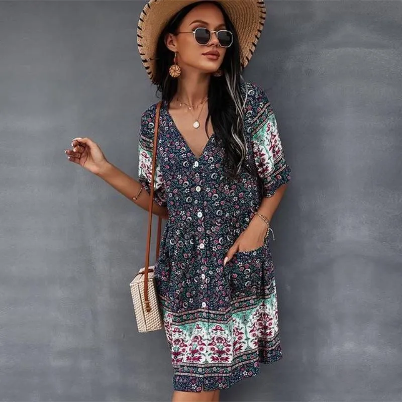 Bohemian Dress - Summer Dress
