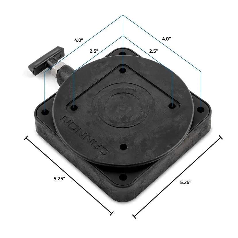 Cannon Low-Profile Swivel Base Mounting System [2207003]