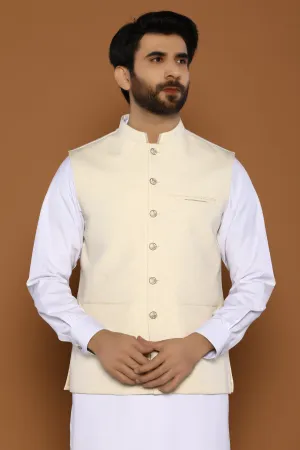 Cream Waistcoat