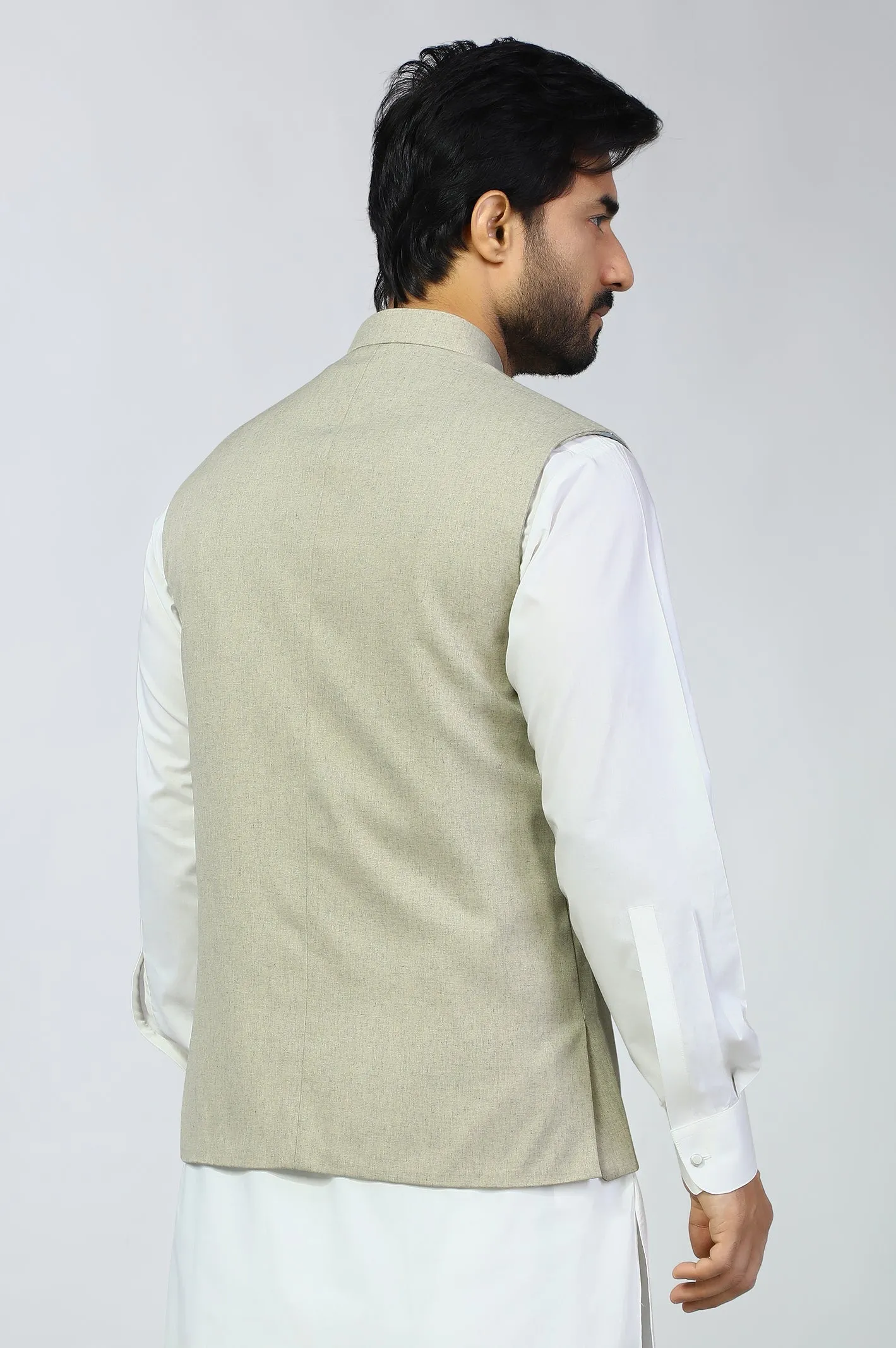 Dark Fawn Waist Coat