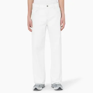 DICKIES - SKATEBOARDING WINGVILLE LOOSE FIT JEAN NATURAL BEIGE