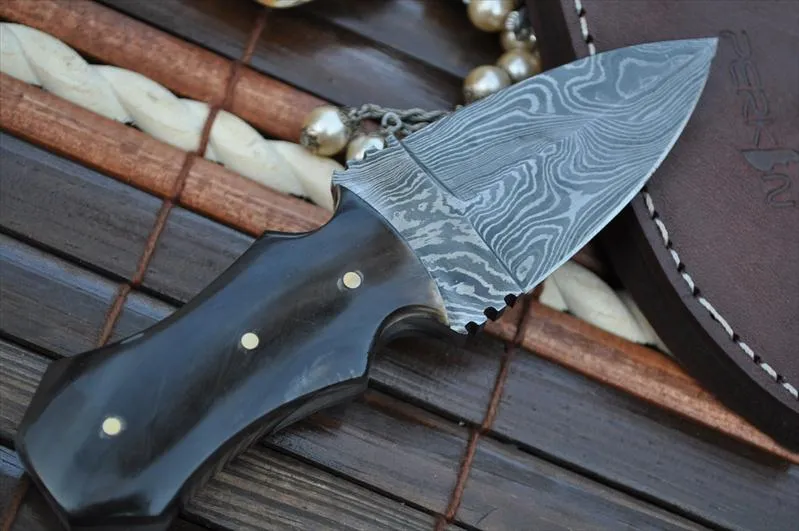 Fixed Blade Double Edge Hunting Knife