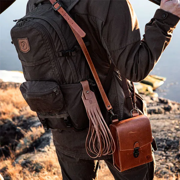 Fjallraven Game Strap Leather Cognac