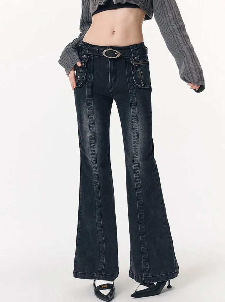 Flared Jeans Pants