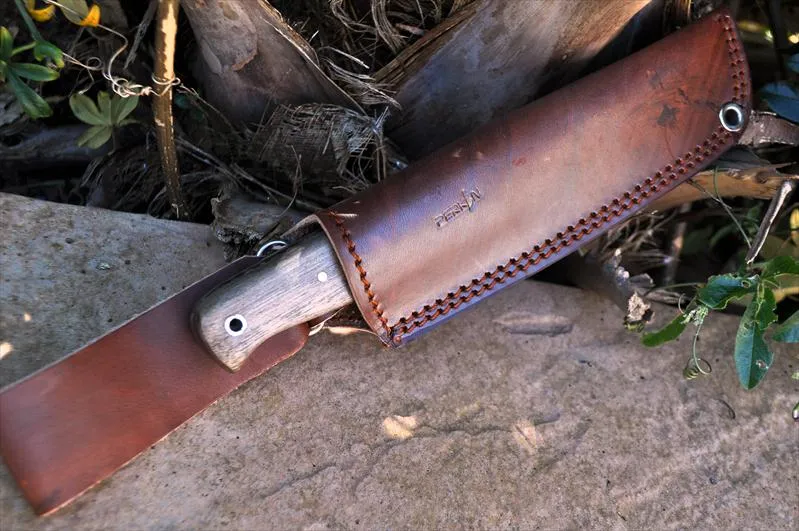 Handmade Bushcraft Knife With Fabulous Workmanship
