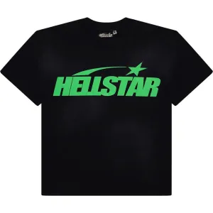 Hellstar Classic T-shirt (Regular Print) Black/Green