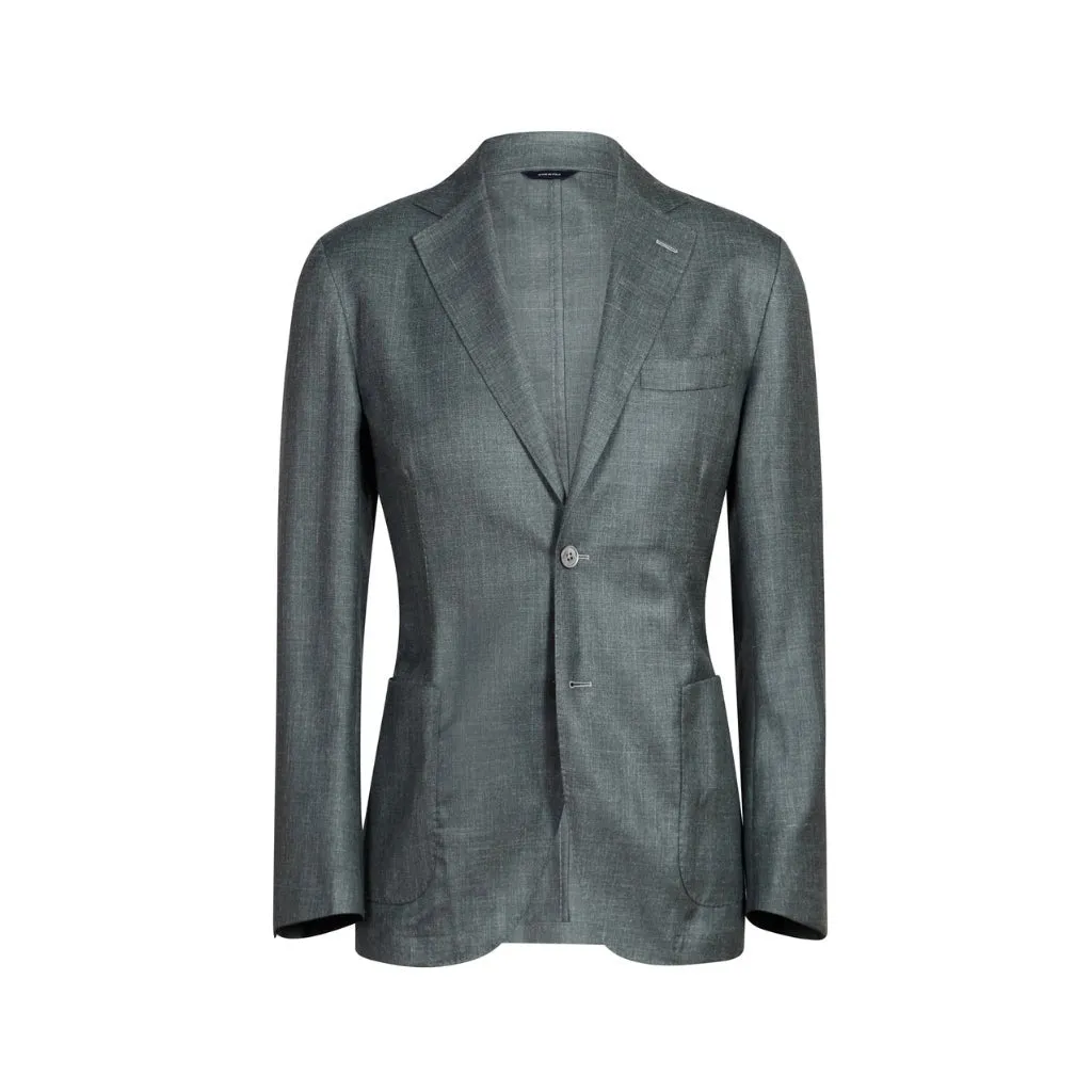 HENRY SARTORIAL X TOMBOLINI Wool Blend Blazer SAGE