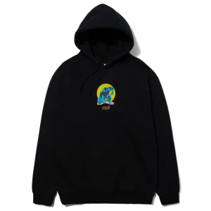 HUF X AVENGERS NIGHT PROWLING PULLOVER HOOD BLACK