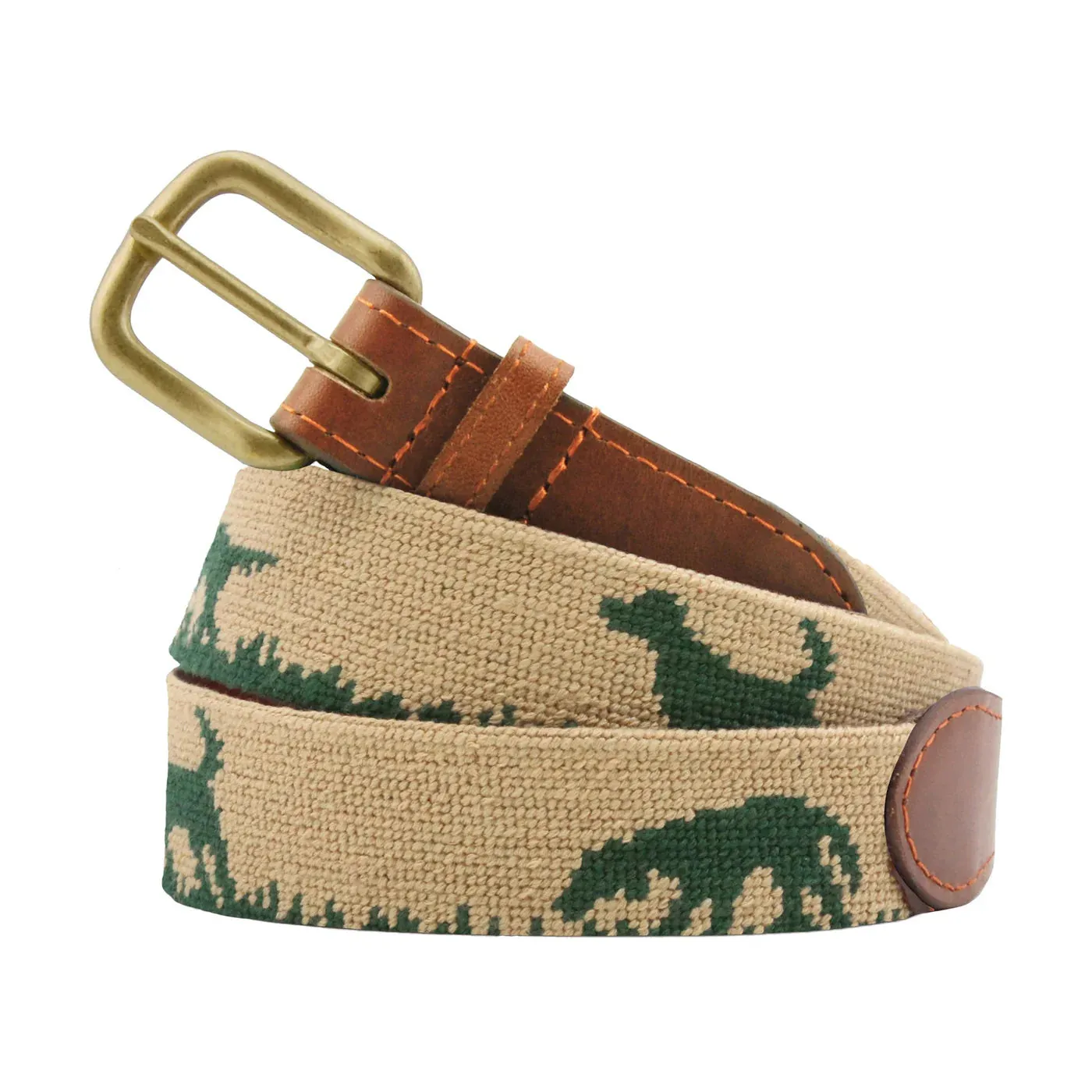 Hunting Dog Belt (Dark Khaki)