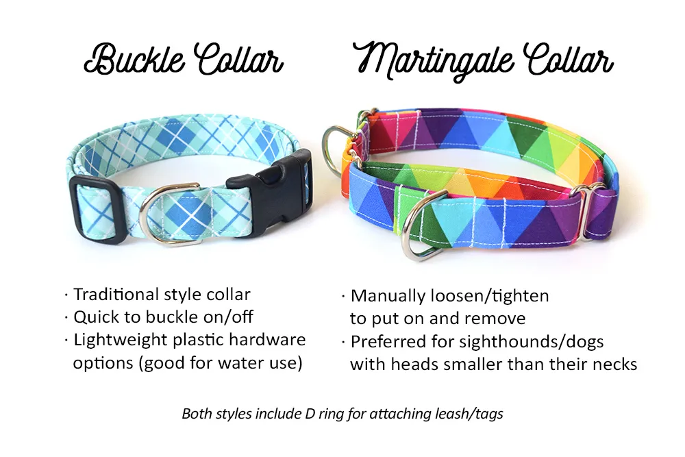 Lilac Purple & Colorful Spots Dog Collar