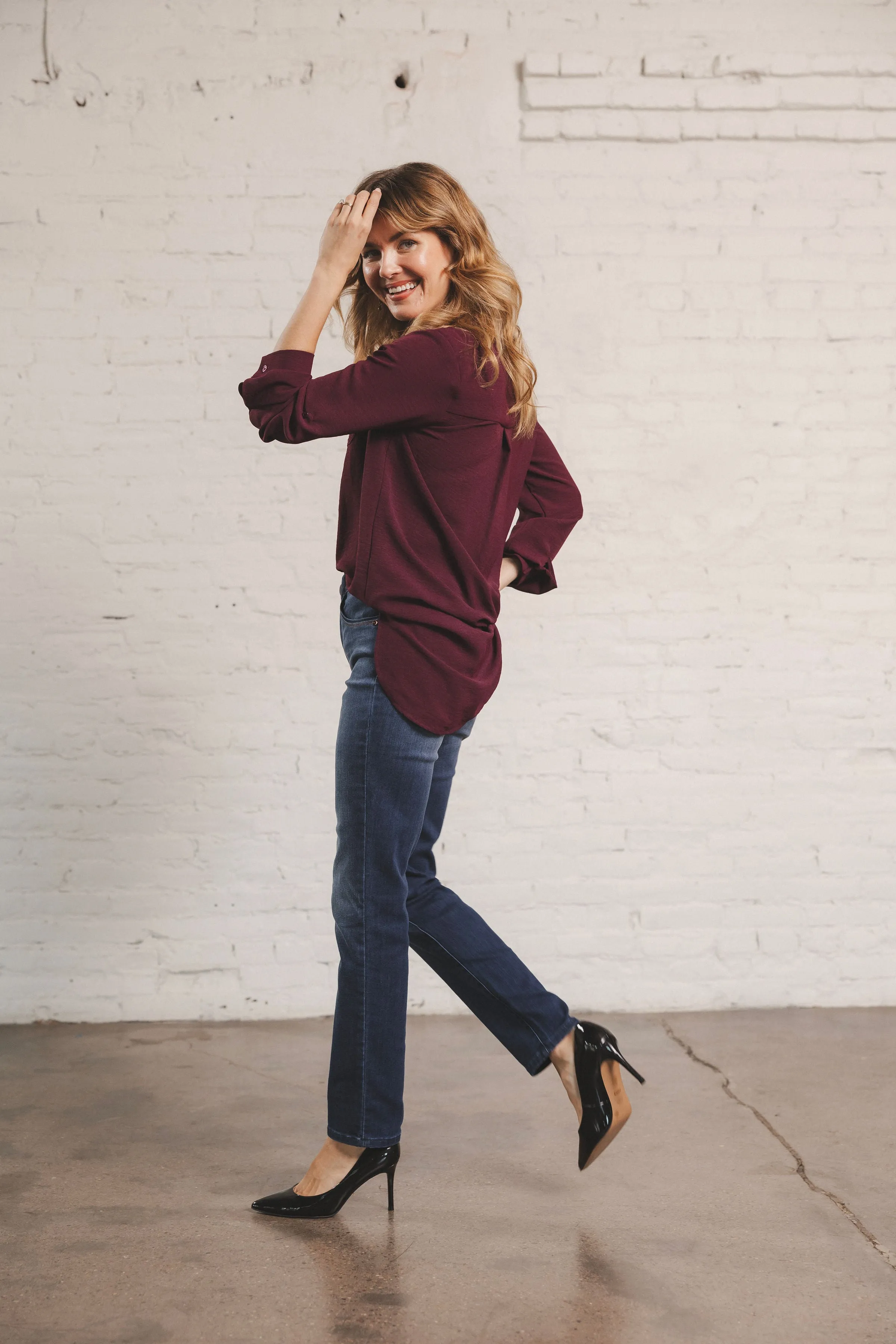 Mac and Me “AB” Solution High Rise Straight Leg - HQ