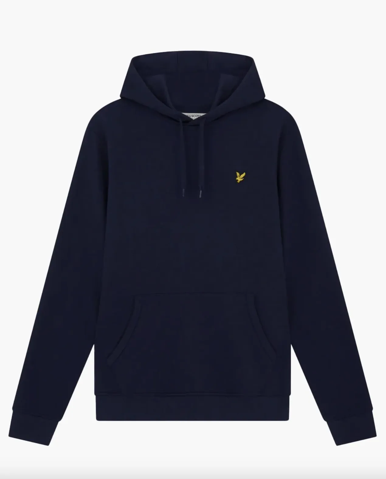 Marineblå hettegenser pullover hoodie