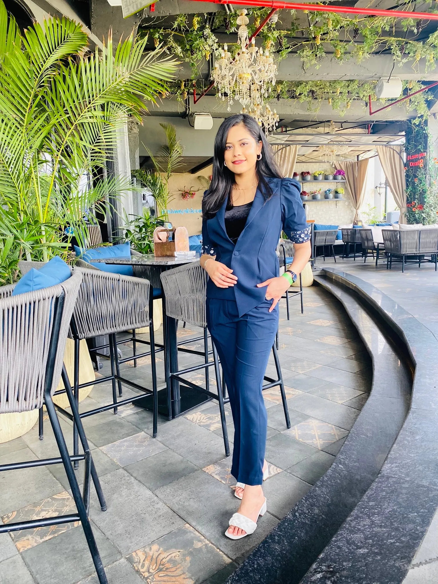 Navy Blue Co-Ord Set