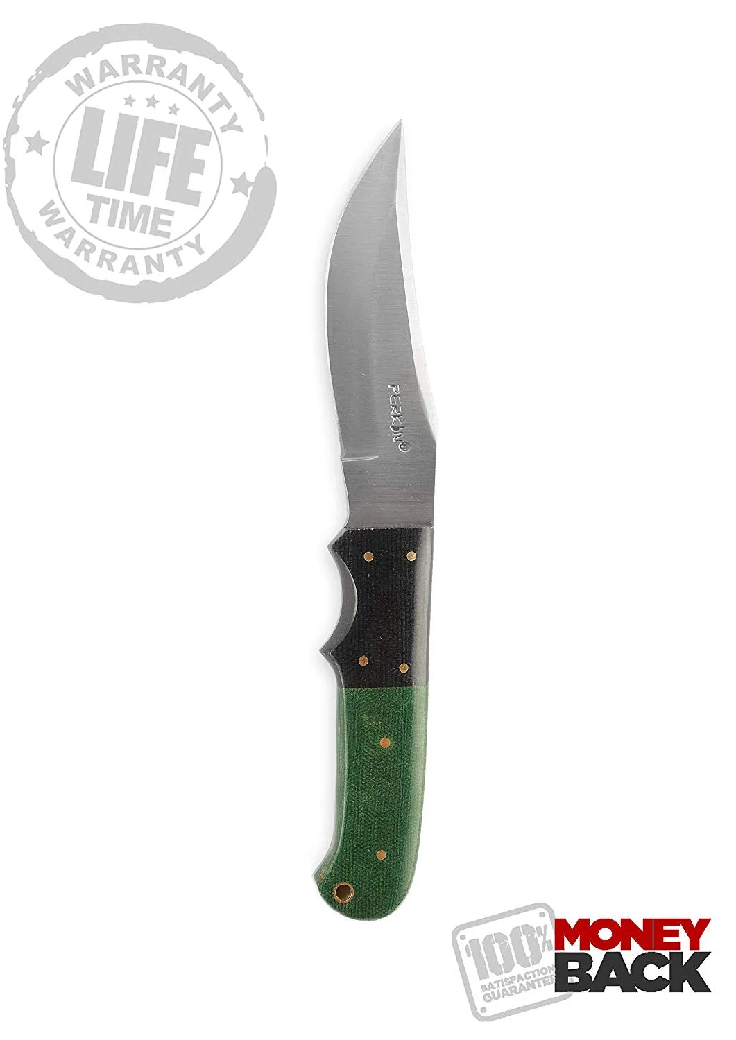 Perkin 5400 Fixed Blade Hunting Knife with Sheath