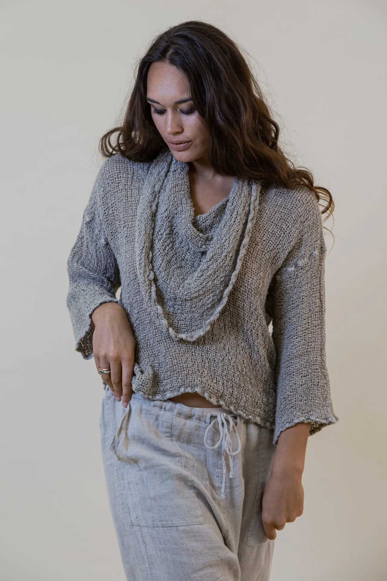 Pre-Order La Bottega di Brunella Top Maglia Delusa - Campagna