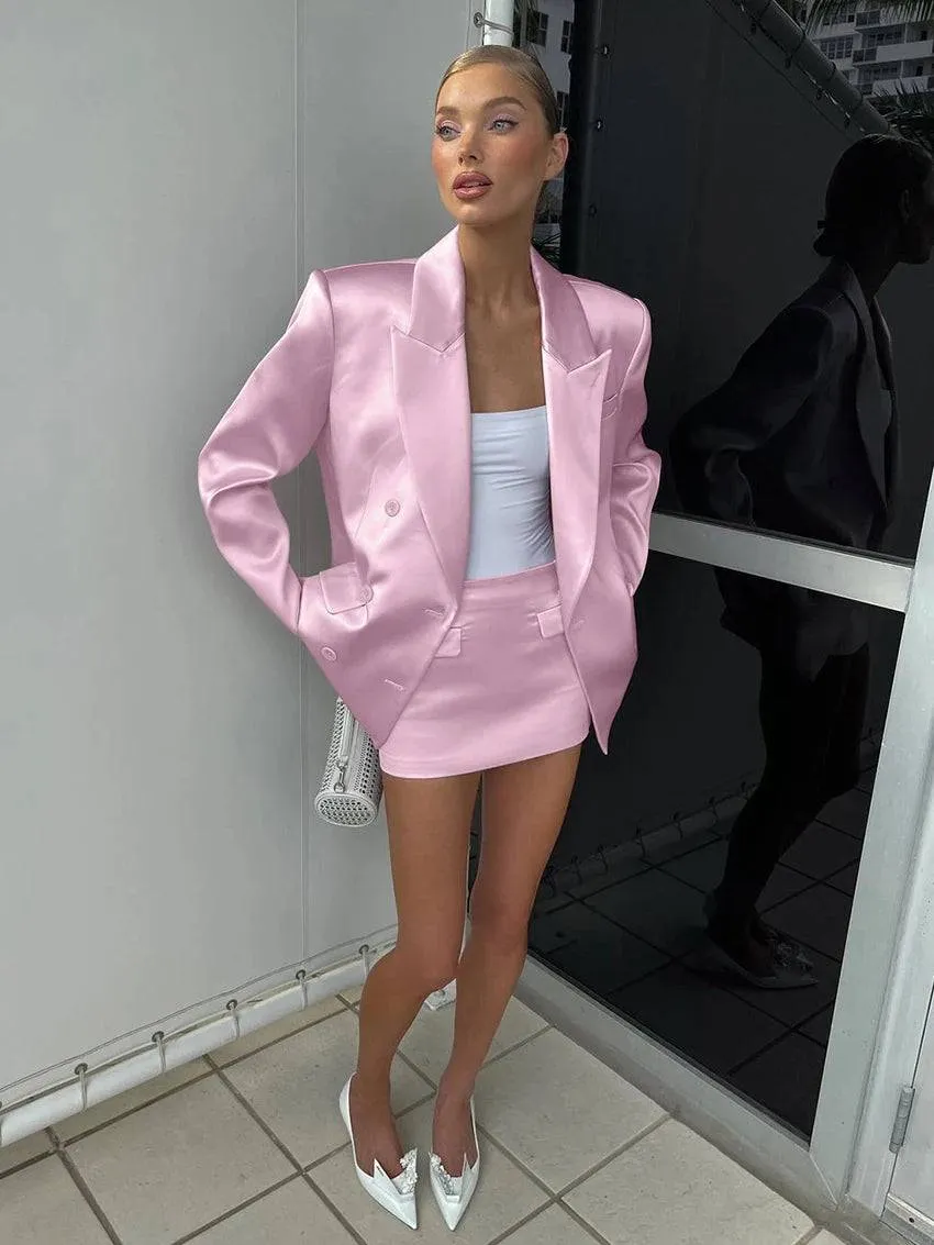 Reminiscing The Past Days Skirt Set