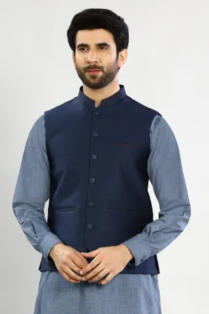 Royal Blue Premium Waistcoat