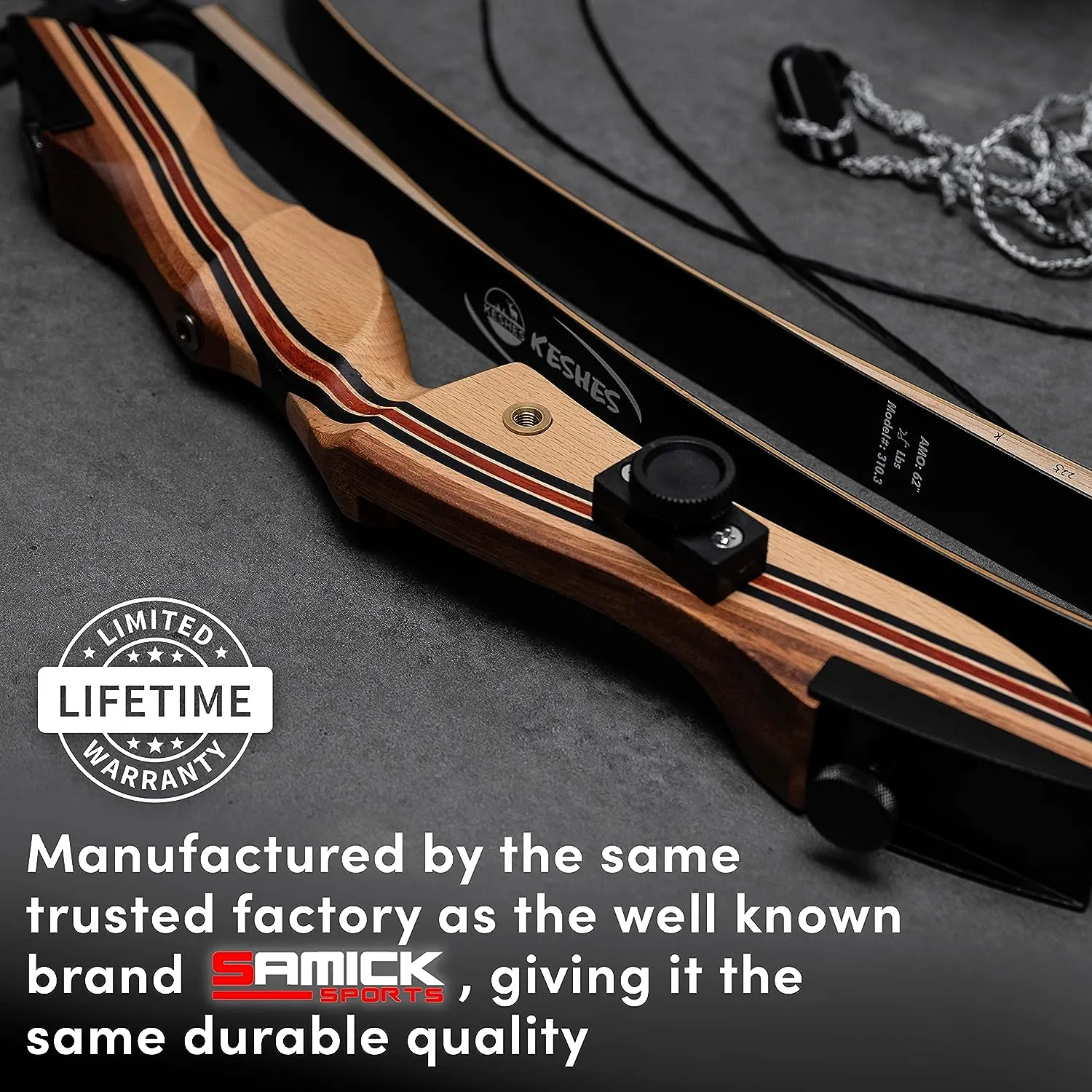 Takedown Recurve Bow Set