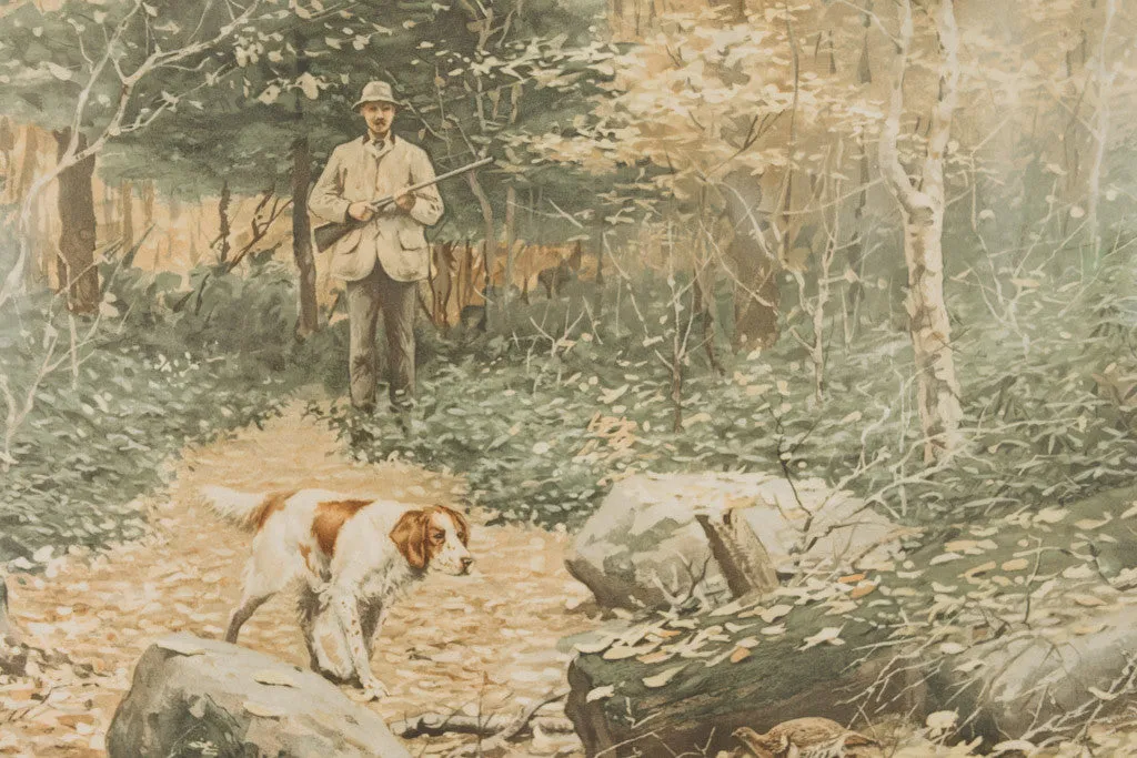 Vintage Hunting Print