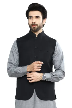 Waist coat For Men SKU: GA3521-BLACK