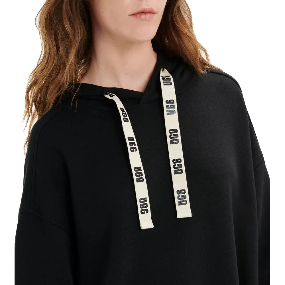 Women's Apparel UGG ADERYN HOODIE DRESS SHIRT 1127670 BLACK