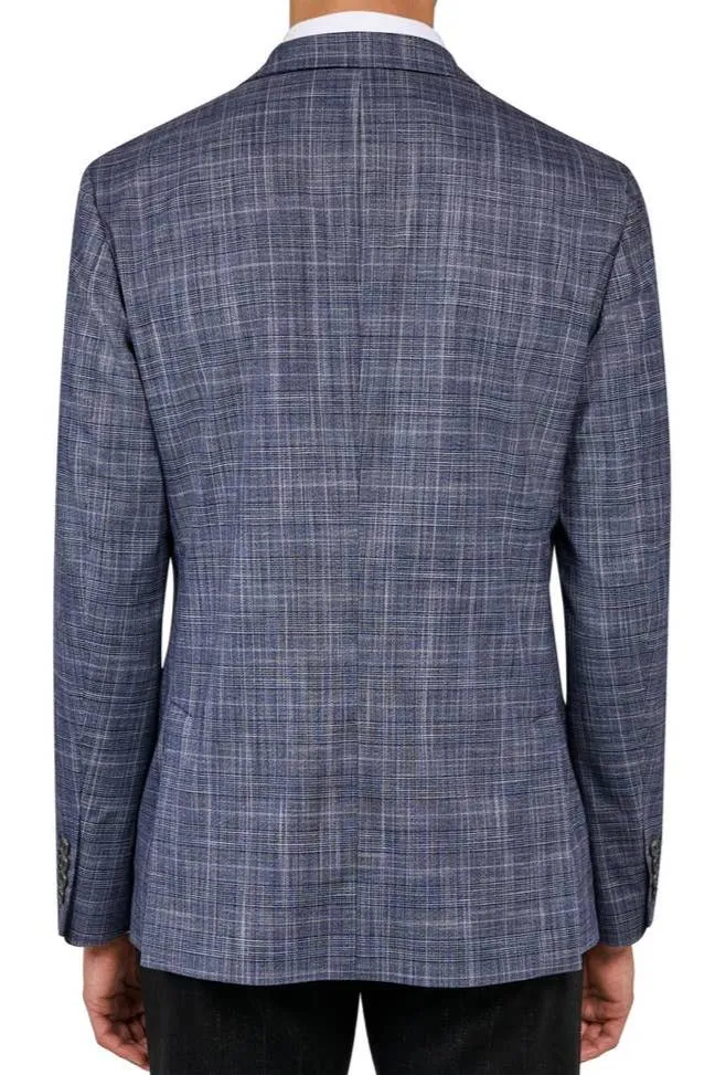 W.R.K. Slim Fit Stretch Plaid Sportcoat
